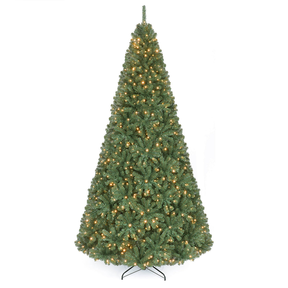 Costway 4 FT Pre-Lit Artificial Christmas Tree with 296 Dense Branch Tips, 100 LED Lights