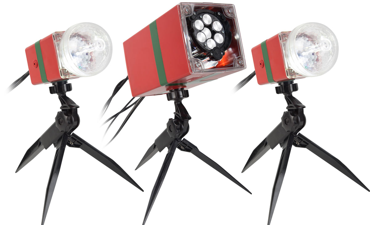 Christmas Lightshow Projection LightSync with Sound Clear