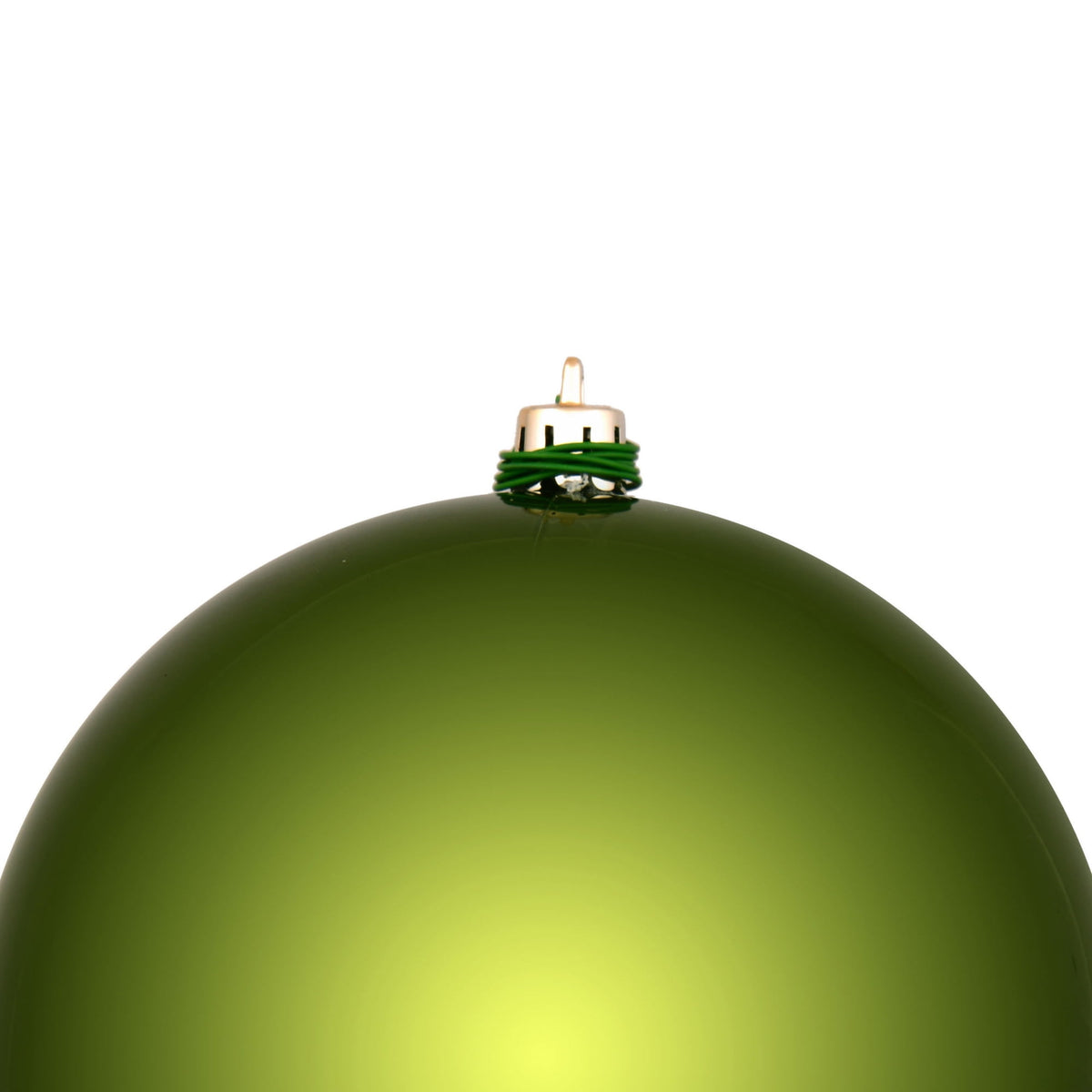 Vickerman 10" Sea Foam Candy Ball Ornament