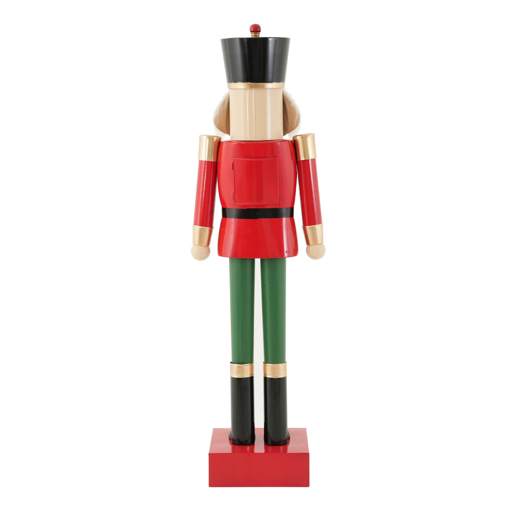 Christopher Knight Home 64" Iron King Nutcracker Soldier with Scepter, Ornament Christmas Decoration