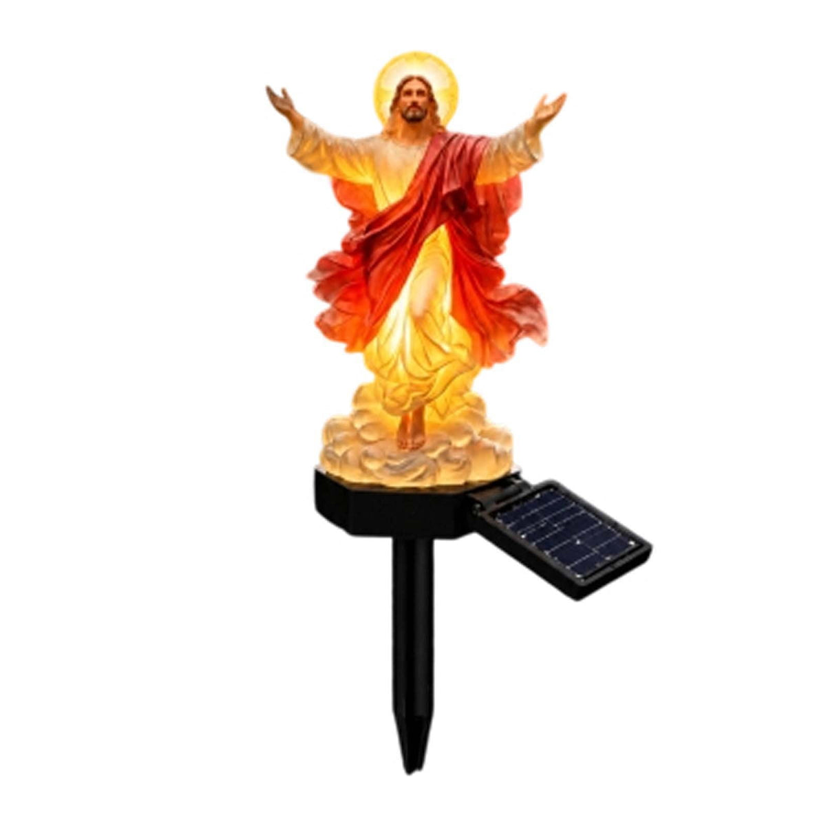 Clearance! Solar Garden Lights, 17 Inch Solar Dragon Stake Light Outdoor Waterproof, Mythical Dragon Statue with LED Glow for Patio Pathway, 1Pack