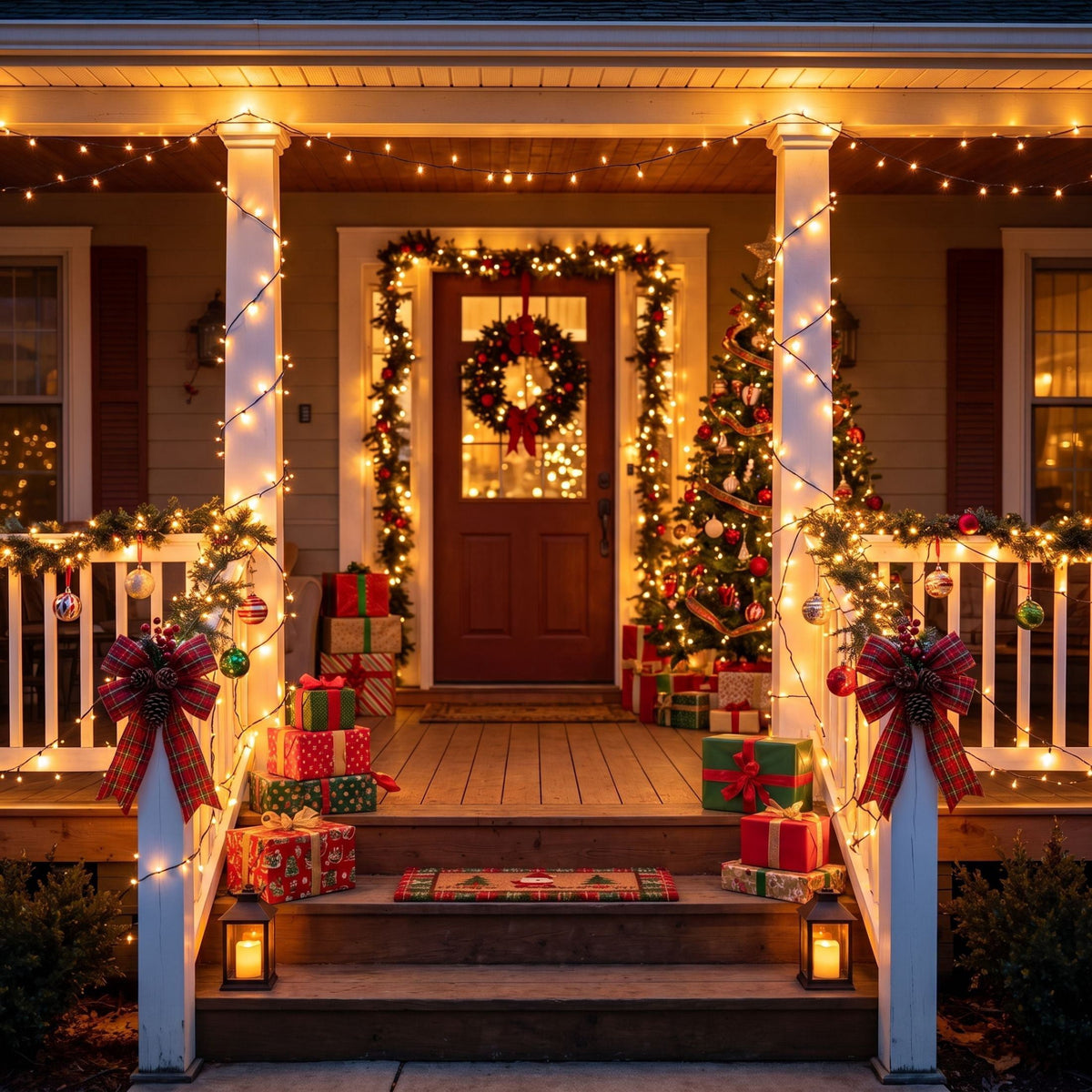 Scidweet Christmas String Lights, 105 FT 300 LED Twinkle Fairy Lights for Indoor Outdoor Christmas Tree Home Xmas Decorations, Multicolor