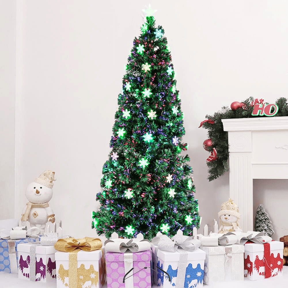Ktaxon 5.5ft Artificial Full Christmas Tree with 850 Tips, Holiday Xmas Tree for Home Party Decoration, Includes Stand