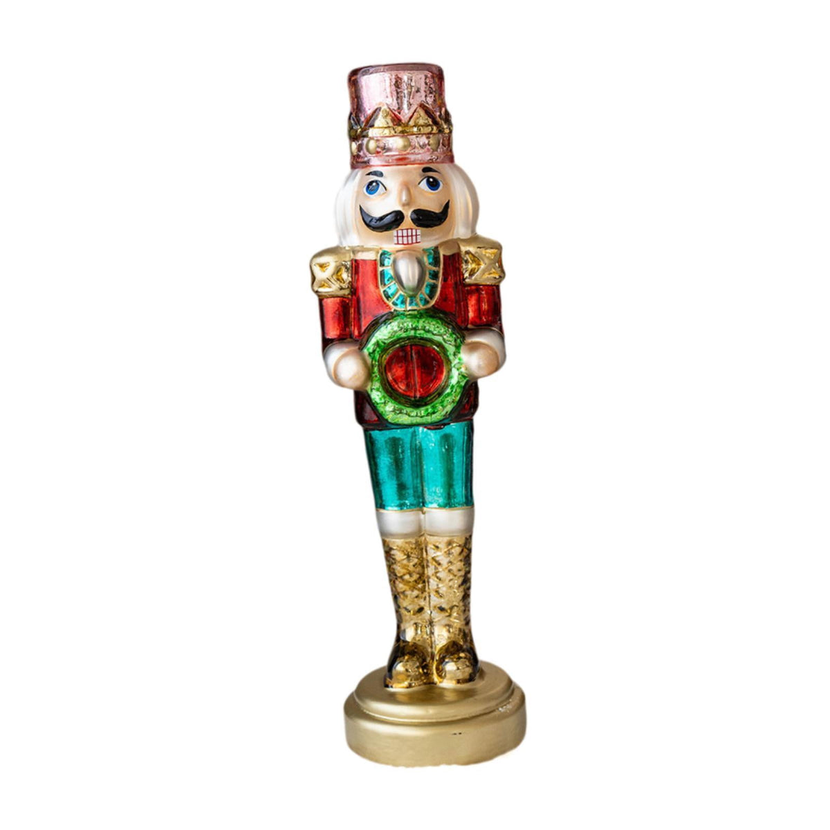 FVDPWYE Christmas Nutcracker Figurine Nutcracker Figures Desk Shelf Collectible Creative Large