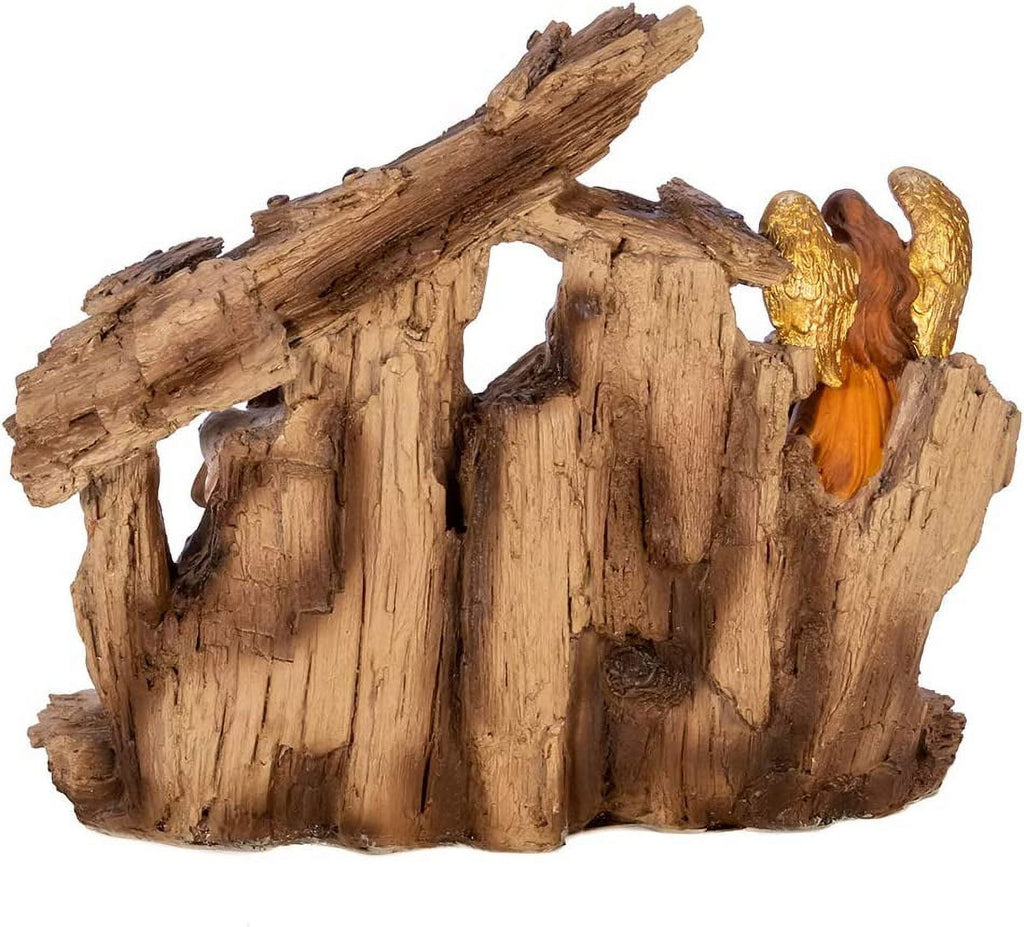 Kurt Adler 7-Inch Resin Nativity Table Piece, 11 Piece Set