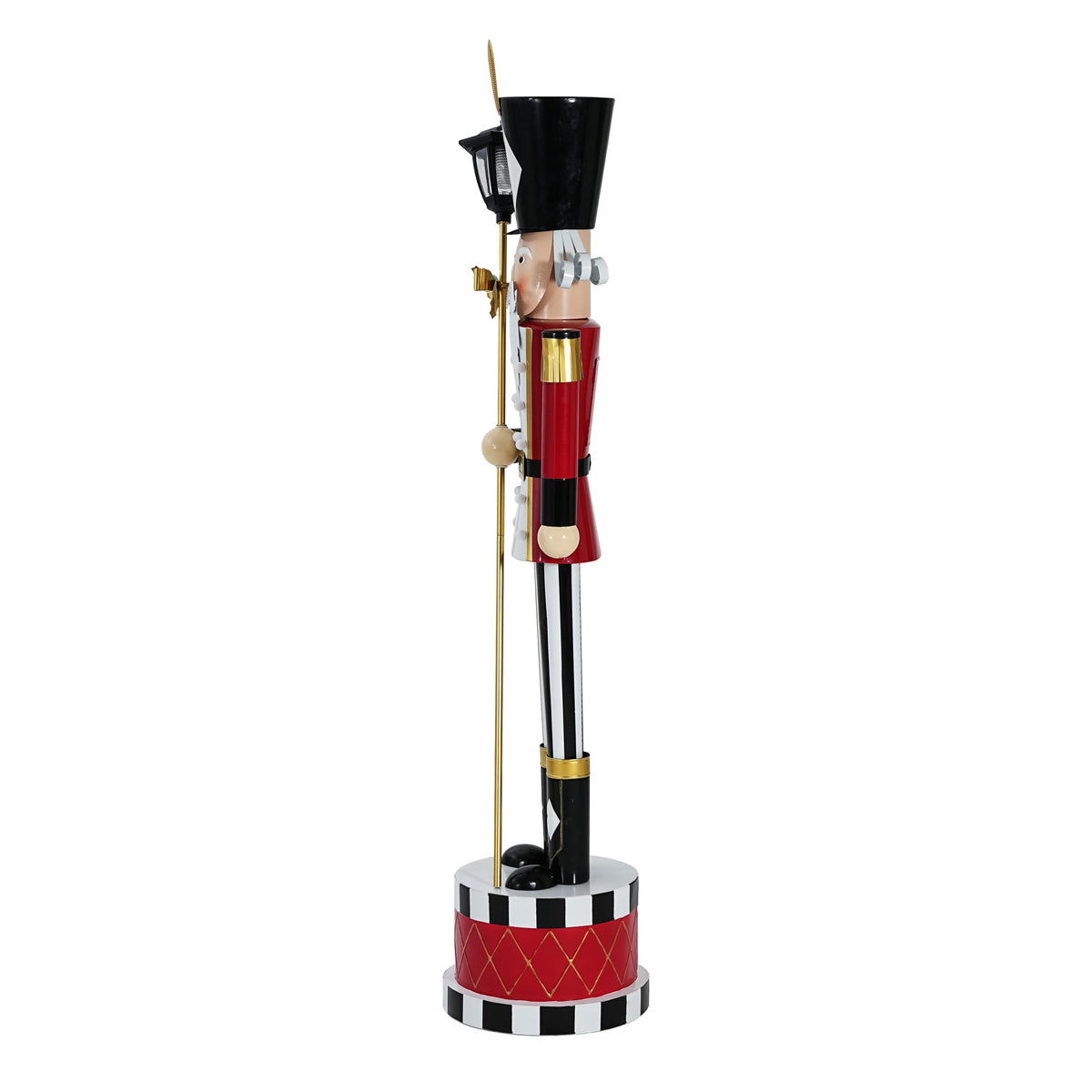 Christopher Knight Home 64" Iron King Nutcracker Soldier with Scepter, Ornament Christmas Decoration