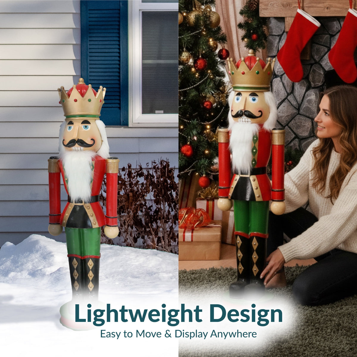 Sunnydaze Matthias the Nutcracker Prince Indoor/Outdoor Christmas Decor