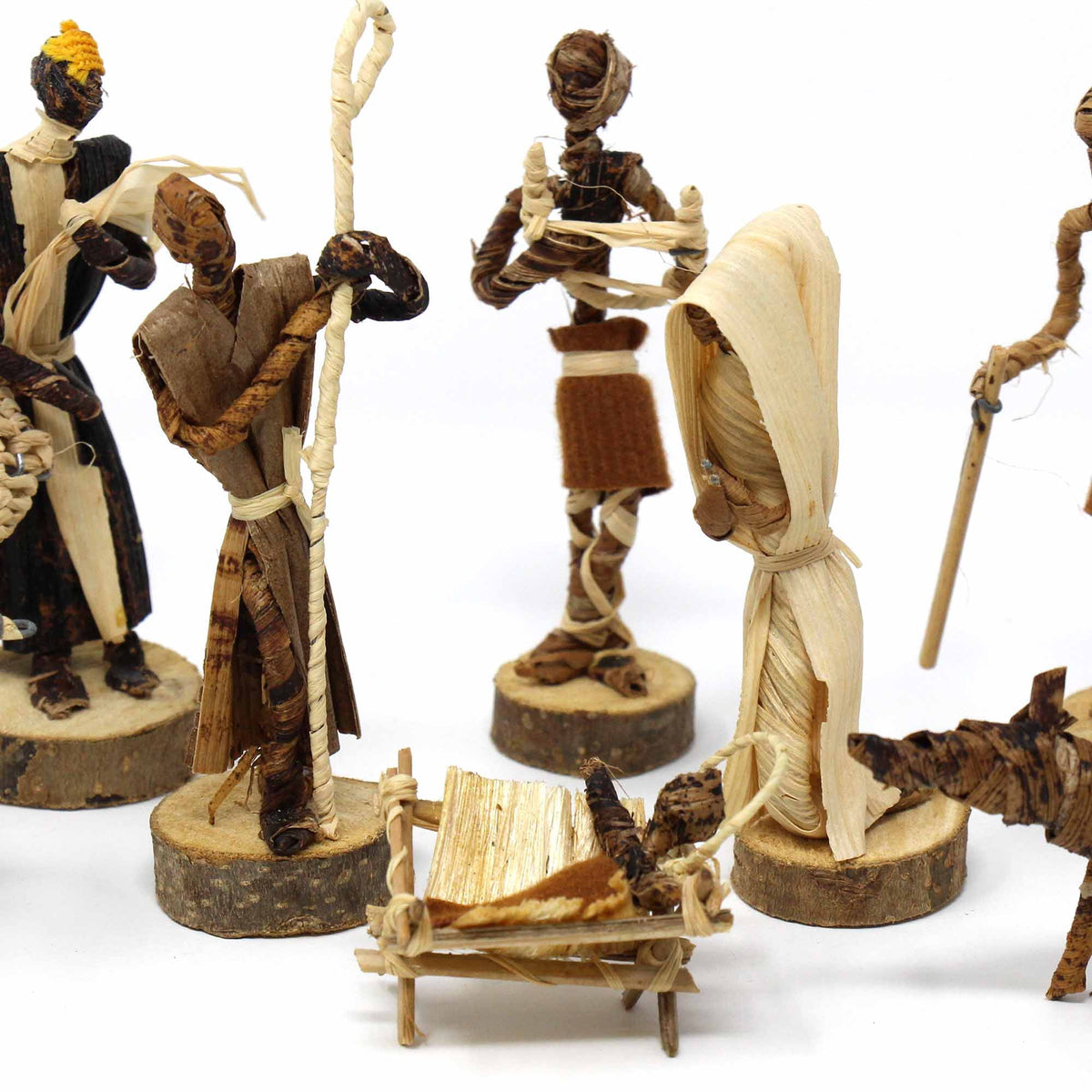 Banana Fiber Nativity Set Esther Kariuki