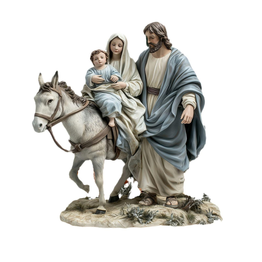 yotijay Holy Family Nativity Scene Christmas Decoration Ornament Stakes Outside Backyard