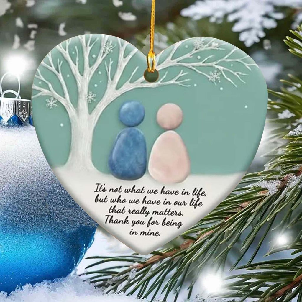Lunxisen 1 Pcs Sea Glass Nativity: Jesus’ Birth Christmas Ornament,Coastal Inspired Sea Glass Nativity Ornament,Handmade Nativity Scene, with Shells and Starfish