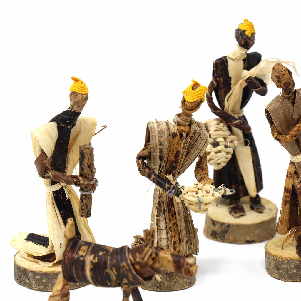 Banana Fiber Nativity Set Esther Kariuki