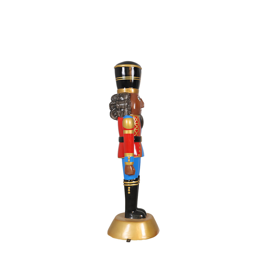 American Christmas Nutcracker 4Ft - Red/Blue