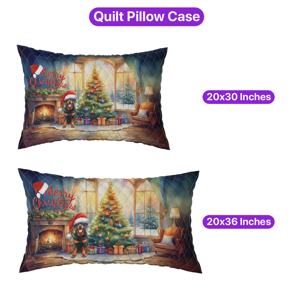 Merry Christmas French Bulldog Santa Hat Xmas Tree Winter Holiday Quilt Bedding Set Dog Lover Gifts 1 Blanket Bed Cover 2 Pillowcases - 01013