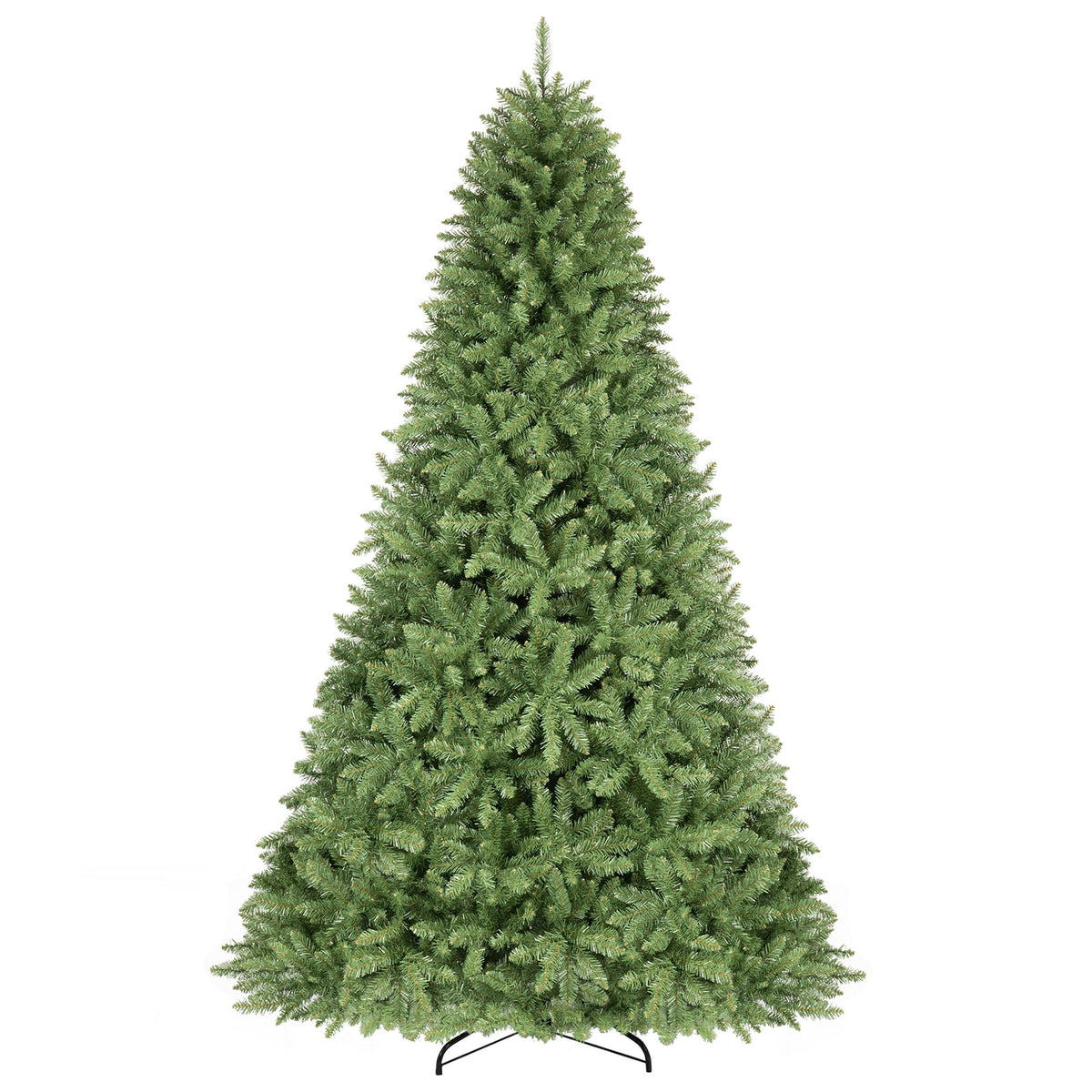 Costway 4 ft Artificial Christmas Tree with 559 Lush PVC Branch Tips & Folding Metal Stand