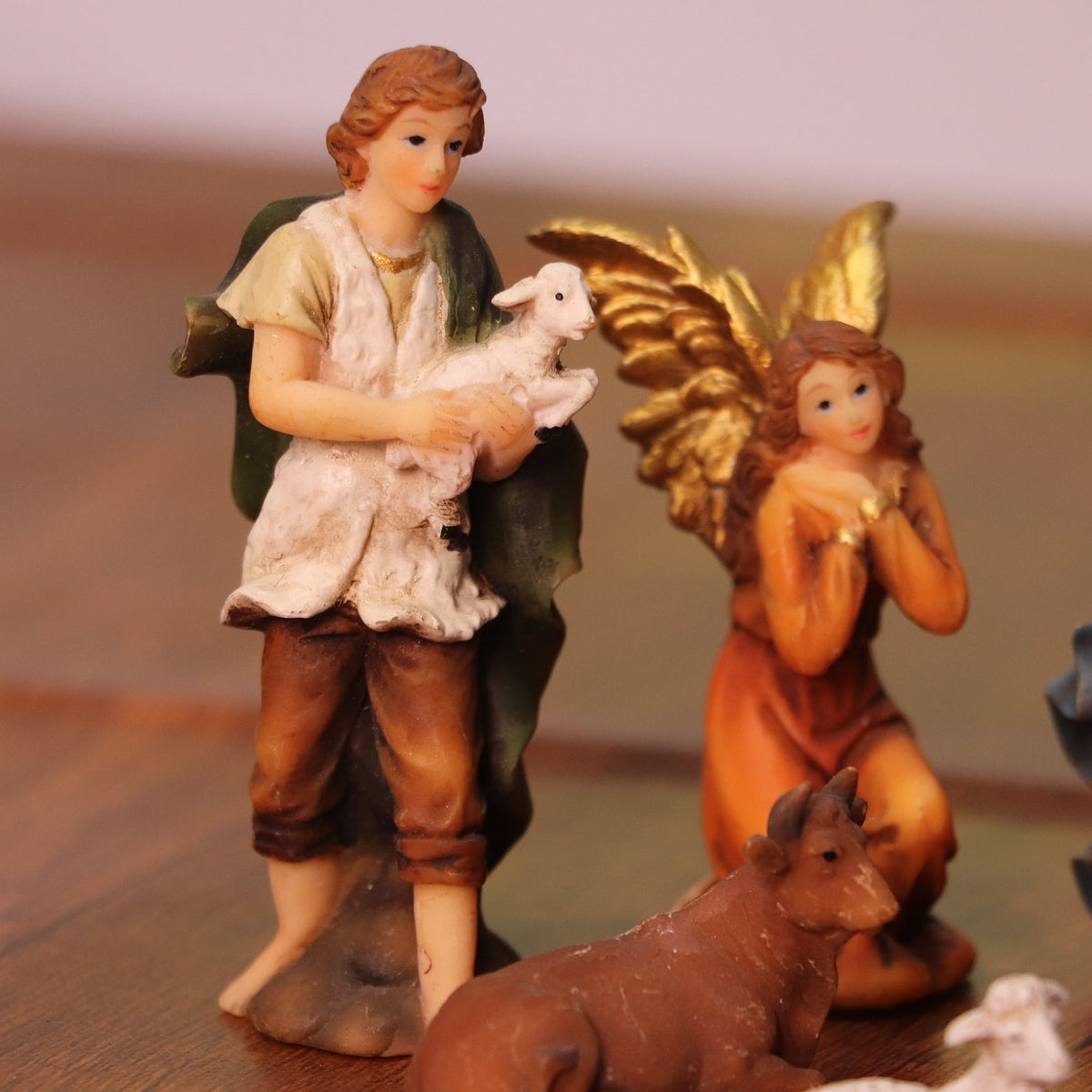 Nativity Set Scene Christmas Ornament Indoor Holiday Decoration Gift 11 Piece 3''mini size