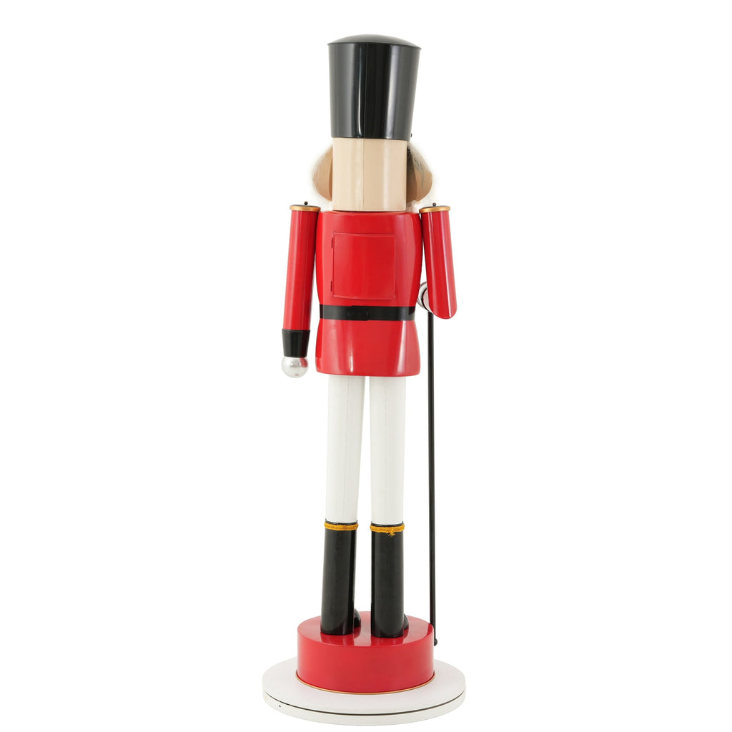Christopher Knight Home 64" Iron King Nutcracker Soldier with Scepter, Ornament Christmas Decoration