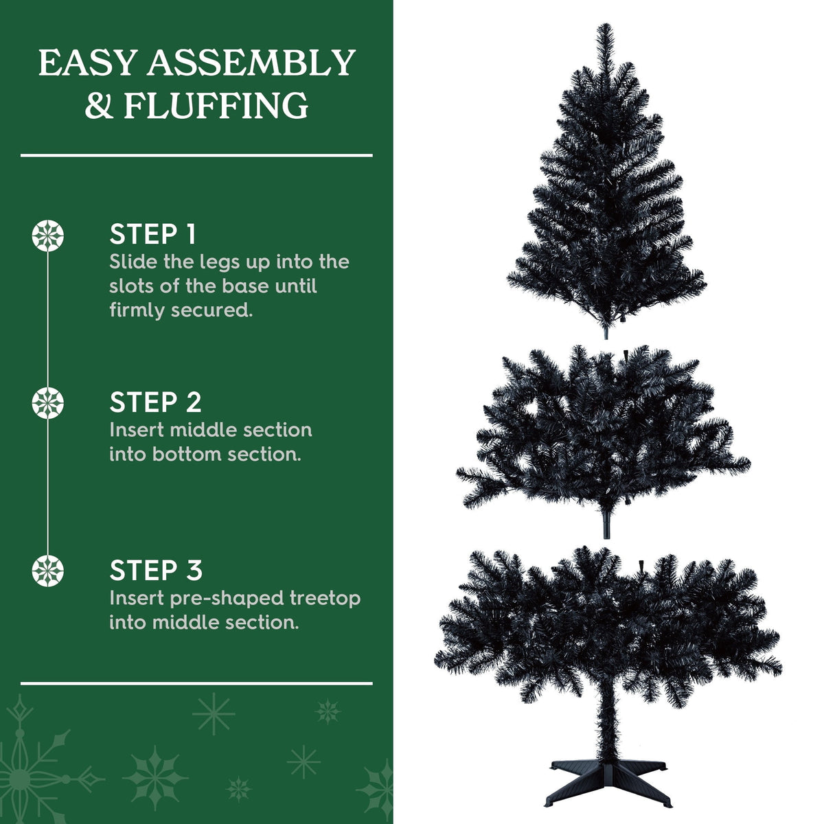 6.5' Pre-Lit Madison Pine Green Artificial Christmas Tree with Color-Changing LED Lights and Stand, by Holiday Time