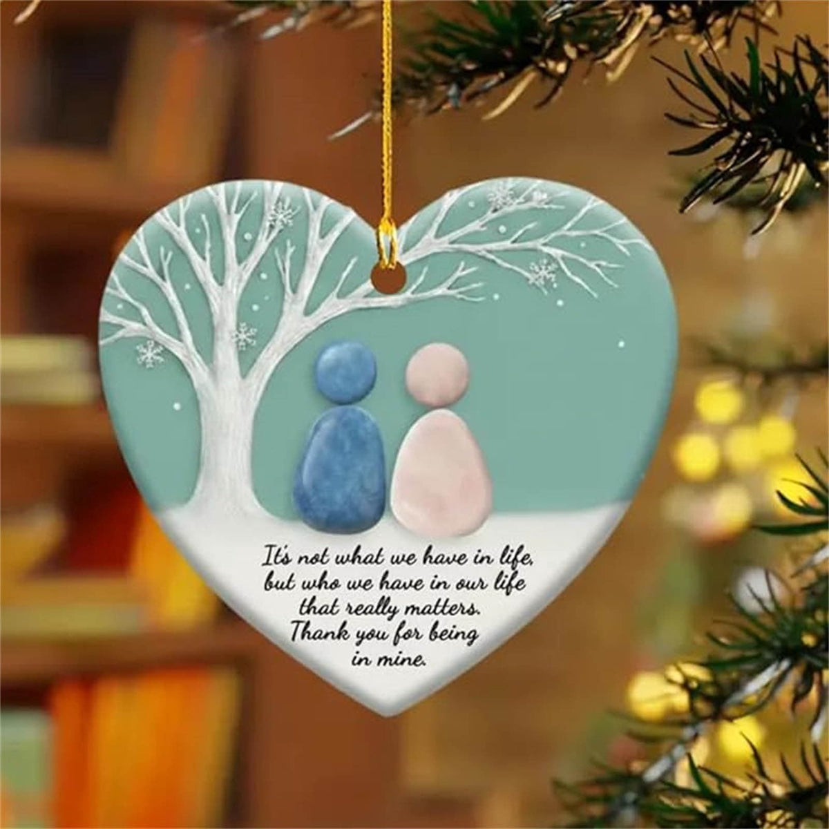 Lunxisen 1 Pcs Sea Glass Nativity: Jesus’ Birth Christmas Ornament,Coastal Inspired Sea Glass Nativity Ornament,Handmade Nativity Scene, with Shells and Starfish