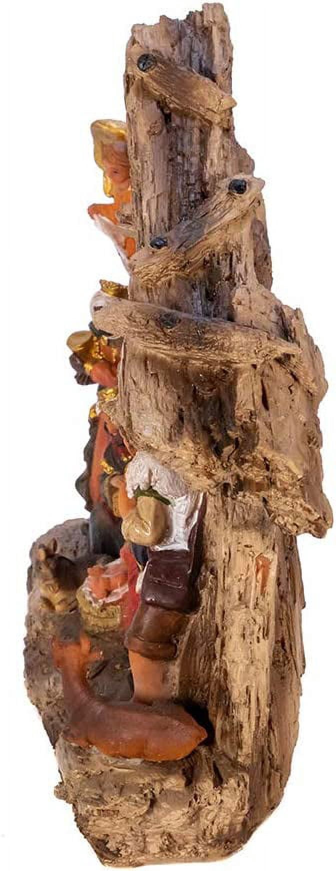 Kurt Adler 7-Inch Resin Nativity Table Piece, 11 Piece Set