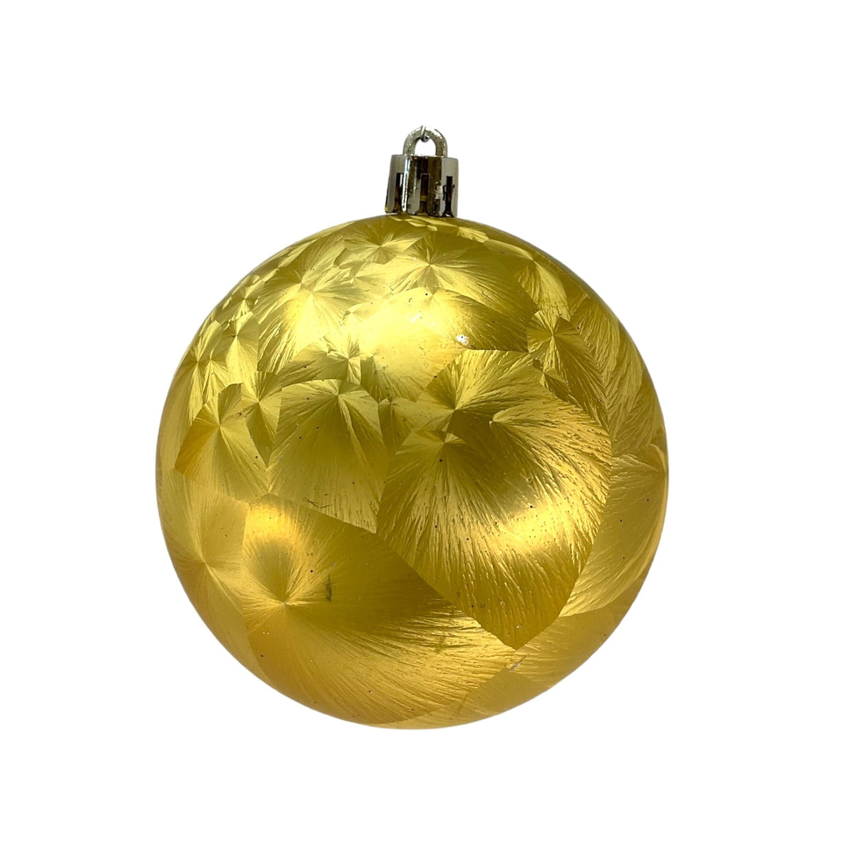 31 Piece Shiny and Matte Gold Christmas Ball and Cylinder Ornaments 5 Inch