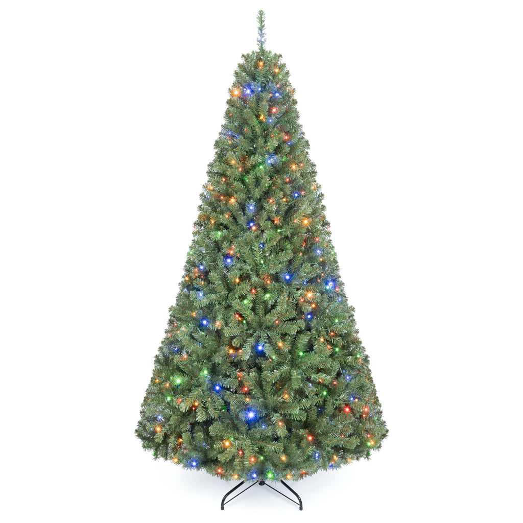 Costway 4 FT Pre-Lit Artificial Christmas Tree with 296 Dense Branch Tips, 100 LED Lights