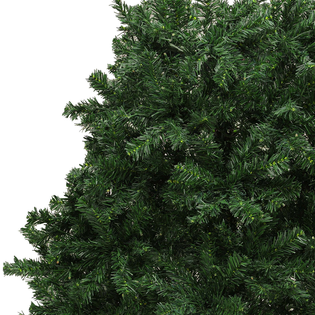Dextrus 6ft Artificial Christmas Tree, Spruce Holiday Christmas Pine Tree with 880 Branch Tips & Metal Hinges, for Home, Office and Party Decor, Green