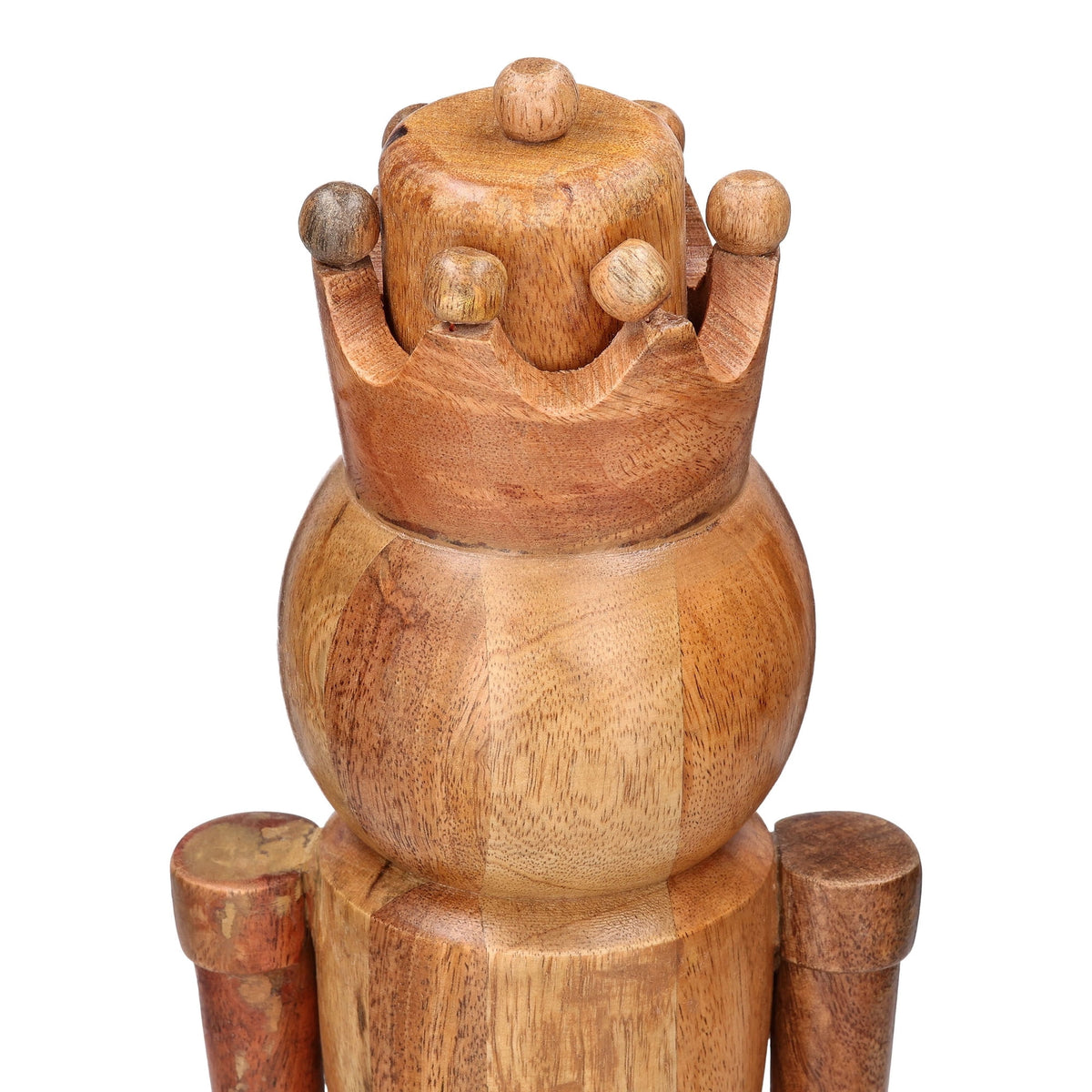 Wood Nutcracker Christmas Decoration, 16 inch