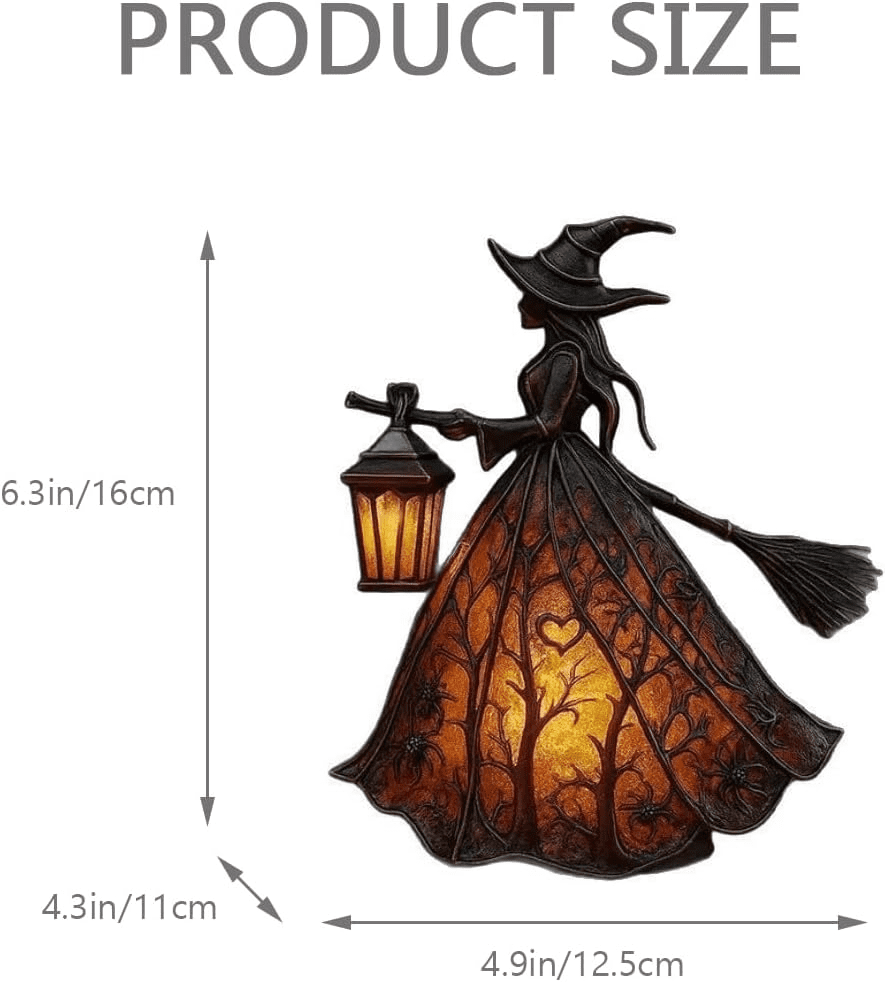 Halloween Witch Hat Lamp,Spooky Decorative Table Lamps,Indoor Holiday Party Atmosphere Lighting for Home,Porch,Tabletop Decor