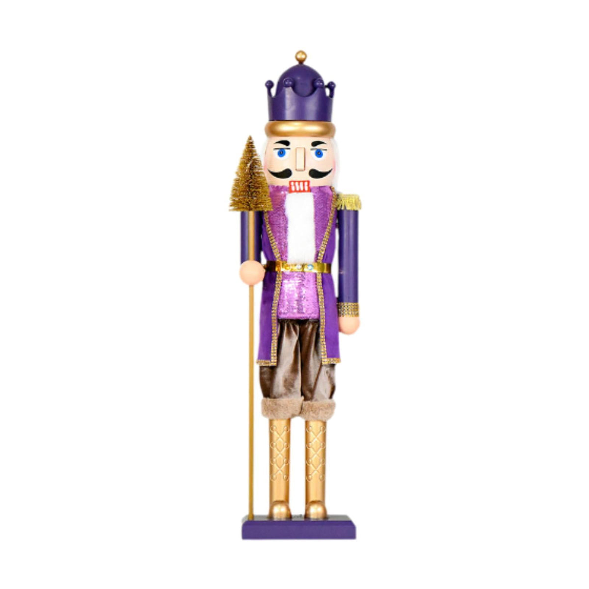 LeeQinersw Christmas Nutcracker Soldier Table Centerpiece Classroom Home Collectible Mantel 60cm