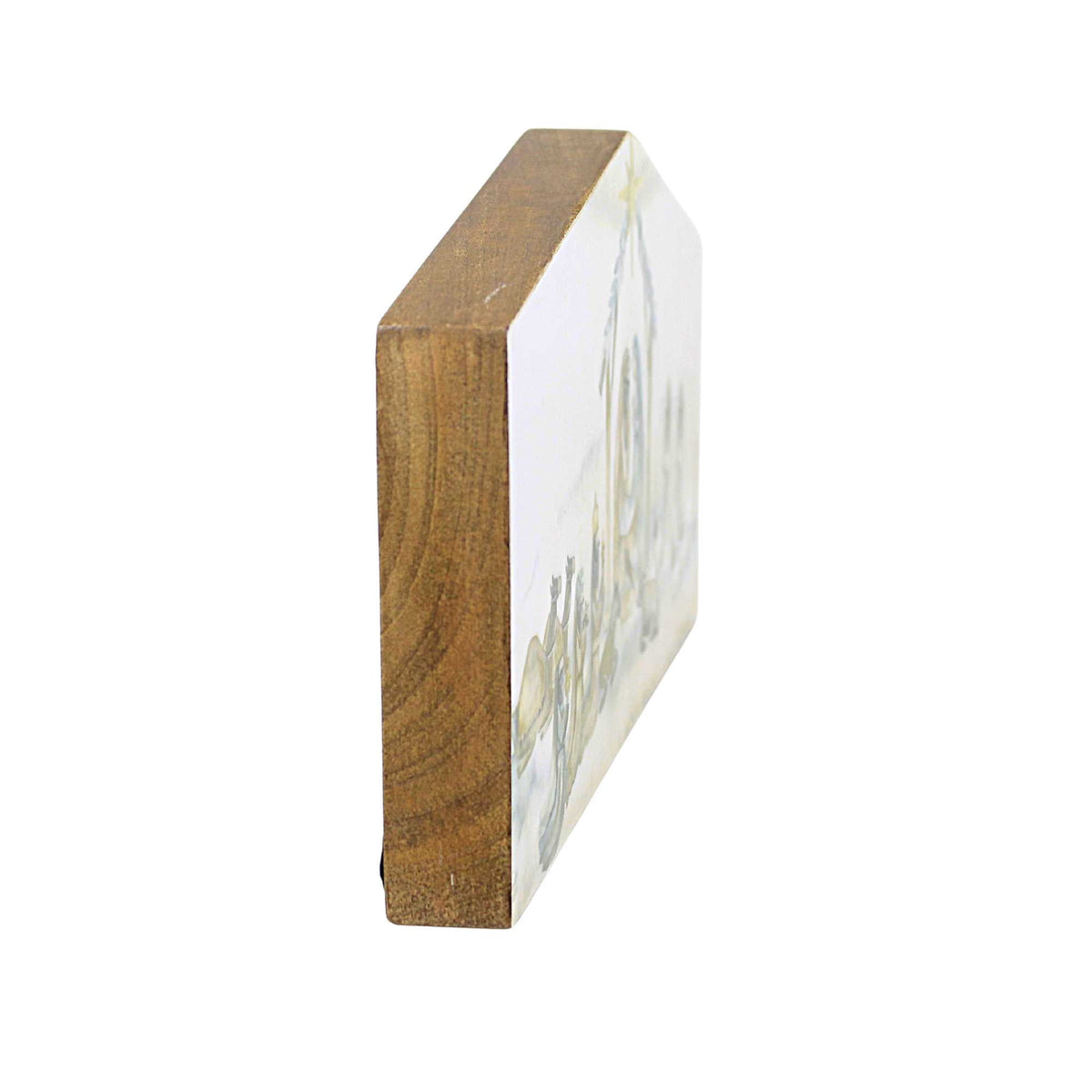 Watercolor Nativity Scene Block (12" x 6.5")