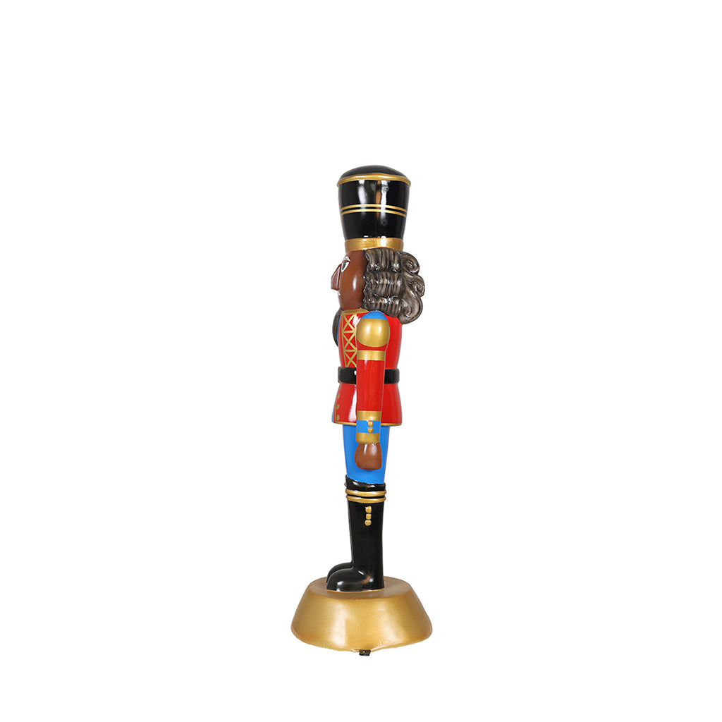 American Christmas Nutcracker 4Ft - Red/Blue