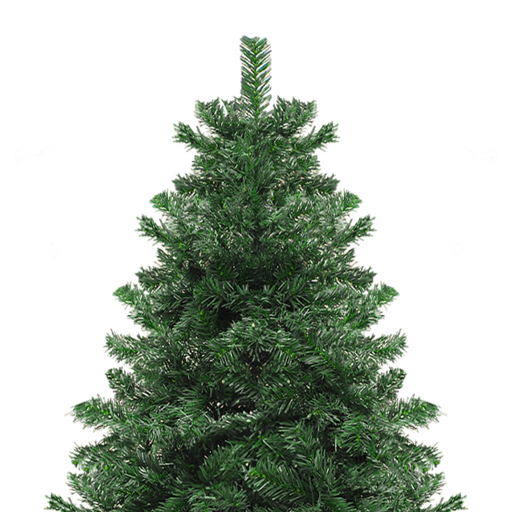 Dextrus 6ft Artificial Christmas Tree, Spruce Holiday Christmas Pine Tree with 880 Branch Tips & Metal Hinges, for Home, Office and Party Decor, Green