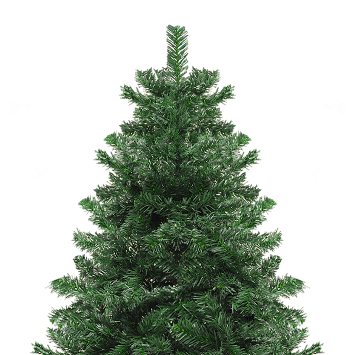 Dextrus 6ft Artificial Christmas Tree, Spruce Holiday Christmas Pine Tree with 880 Branch Tips & Metal Hinges, for Home, Office and Party Decor, Green