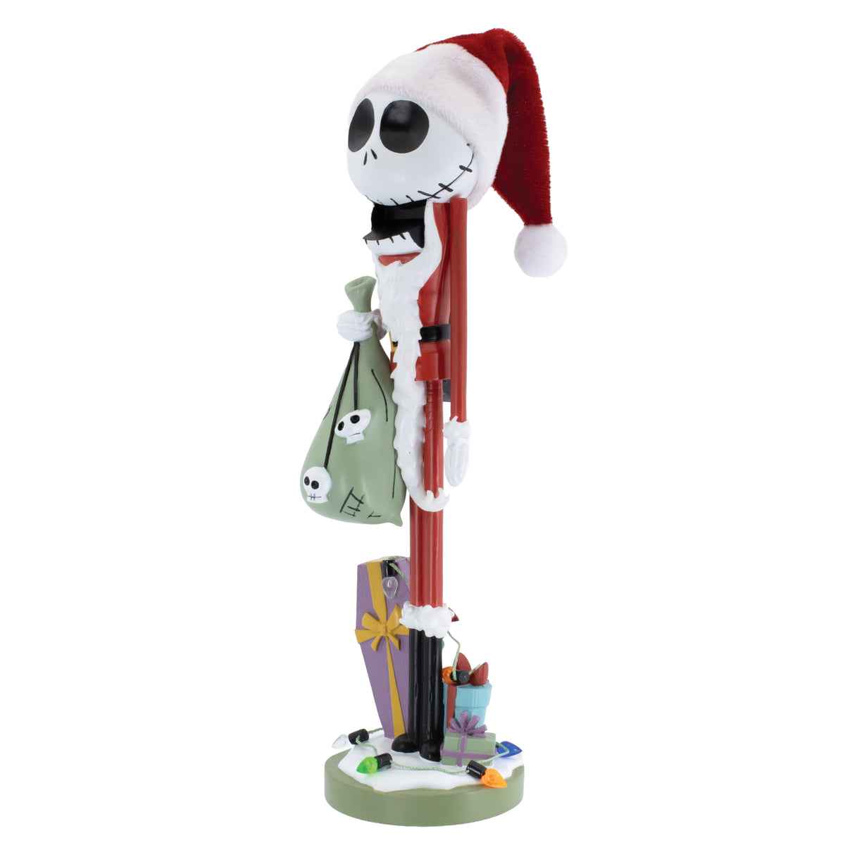 Enesco Disney Showcase Nightmare Before Christmas Jack Skellington Nutcracker Decorative Resin Figurine 8.5in H