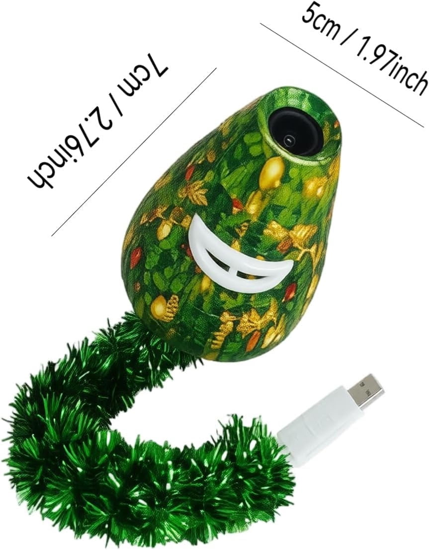 Magical Christmas Projection Night Light, USB Powered Holiday Projector with Festive Wall and Ceiling Effects for Bedroom, Living Room and Christmas Party Ambiance