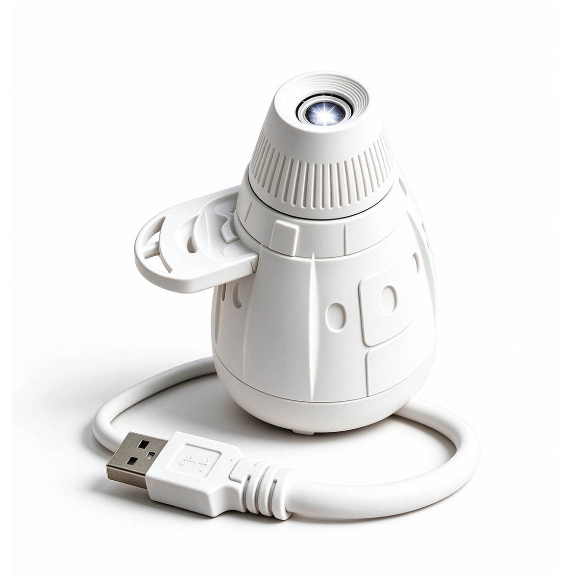 Magical Christmas Projection Night Light, USB Powered Holiday Projector with Festive Wall and Ceiling Effects for Bedroom, Living Room and Christmas Party Ambiance