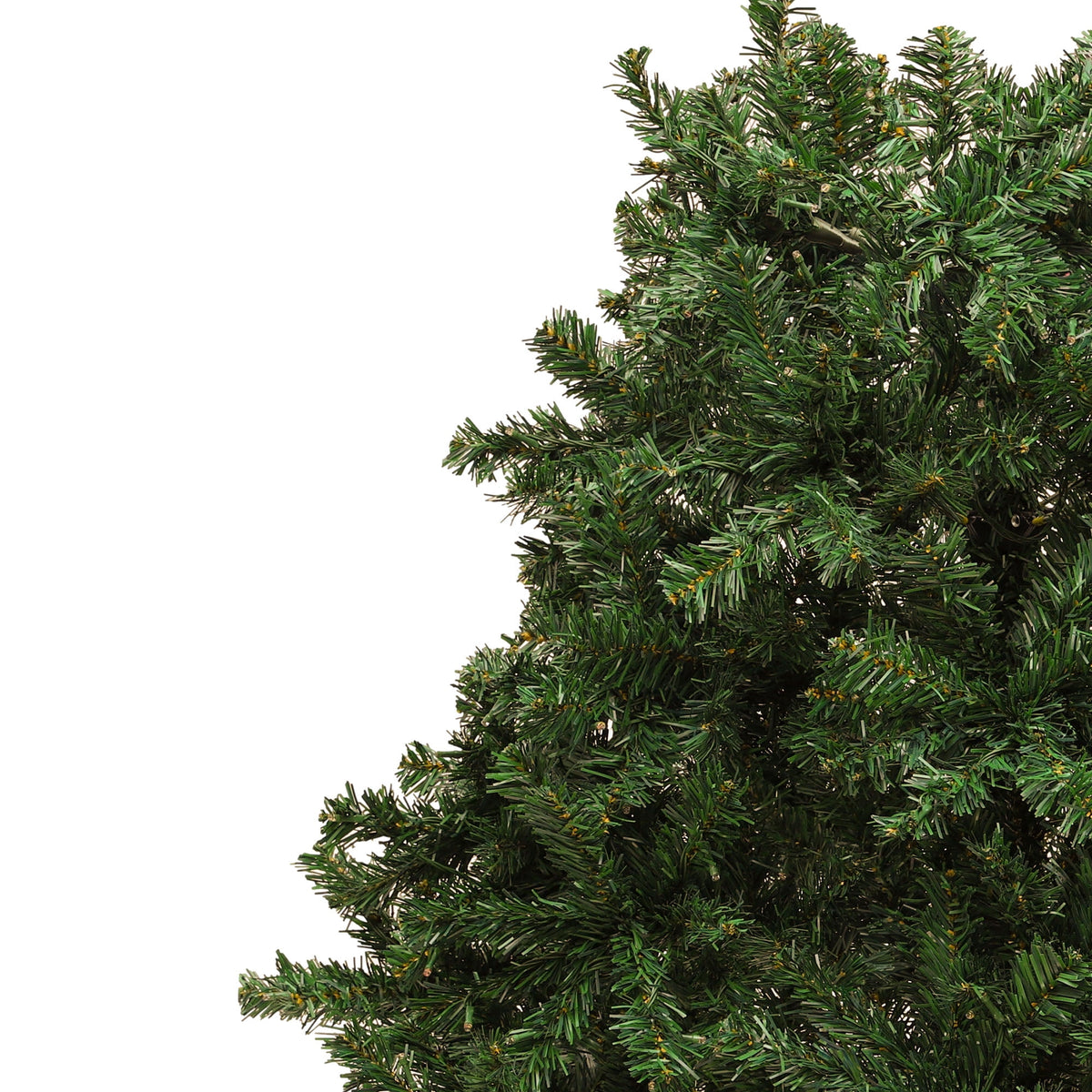 Uforic 6ft Pre-lit Hinged Spruce Artificial Christmas Tree with 1000 Branch Tips & 250 Lights, Remote Control, 11 Light Modes, Green