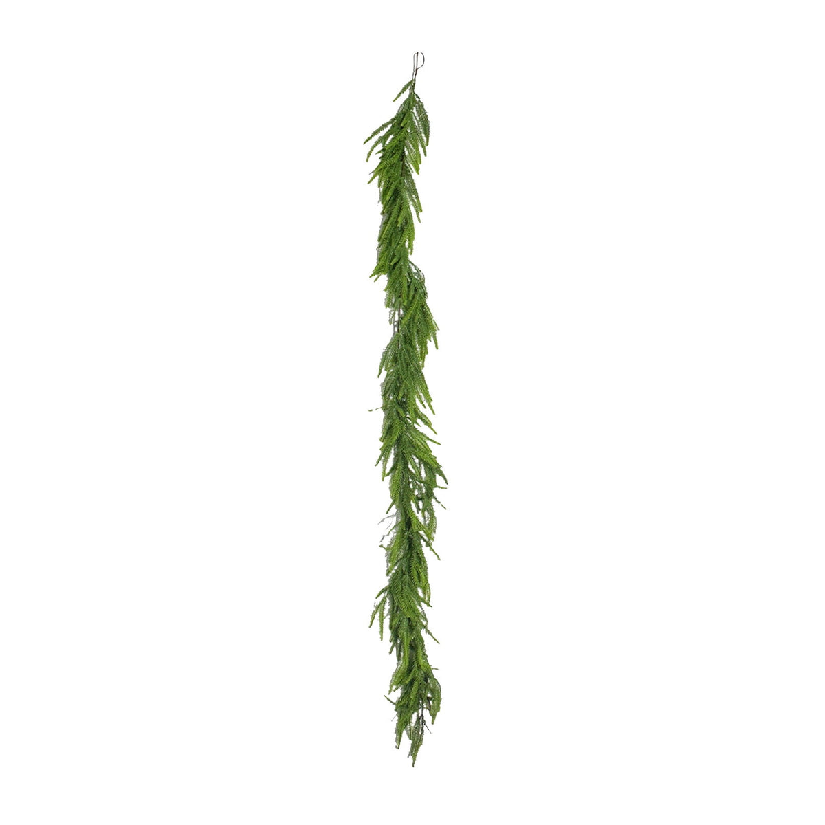 RBCKVXZ 5 FT Christmas Garland Thick and Realistic Artificial Cedar Garland Green Faux Needles Garland for Christmas Winter Home Mantel Fireplace Holiday Party Decorations