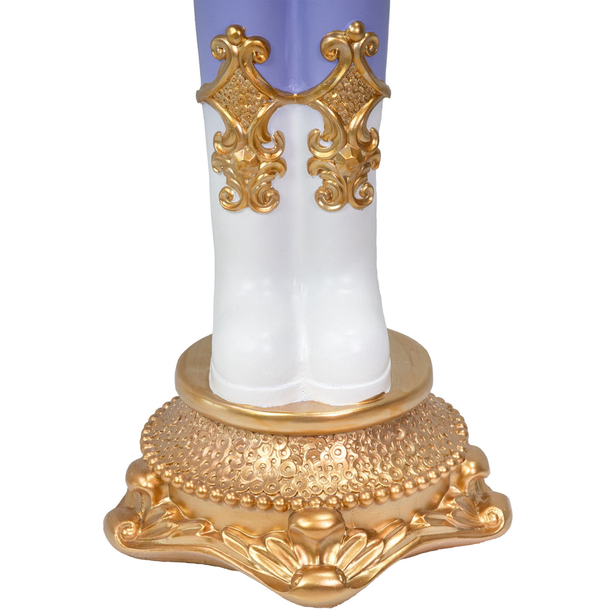Sunnydaze Pink Polyresin Kenneth the Princely Nutcracker Christmas Statue, 37"