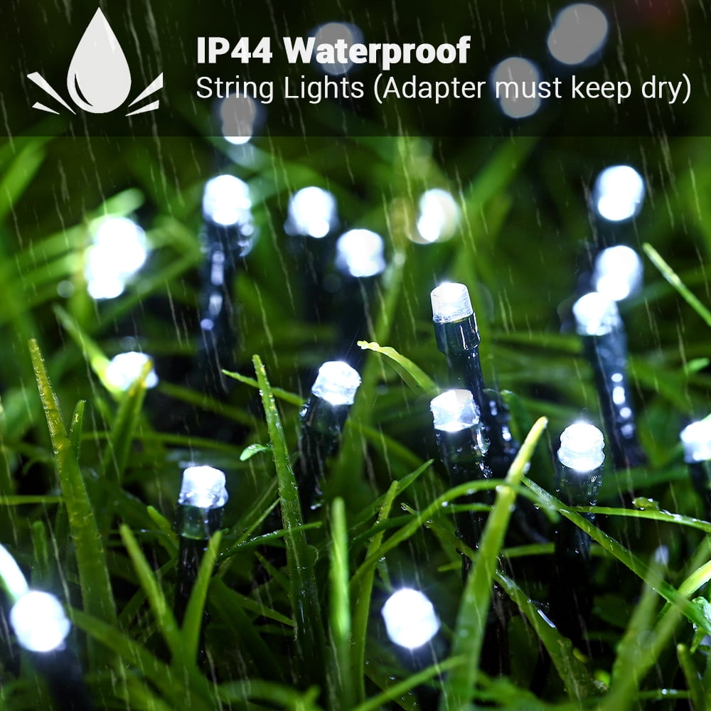 Christmas Lights Multicolor, Toodour 82ft 200 LED Christmas String Lights with 8 Modes, Timer, Connectable Plug in Christmas Outdoor Indoor Lights for Home, Garden, Party, Christmas Tree Decor