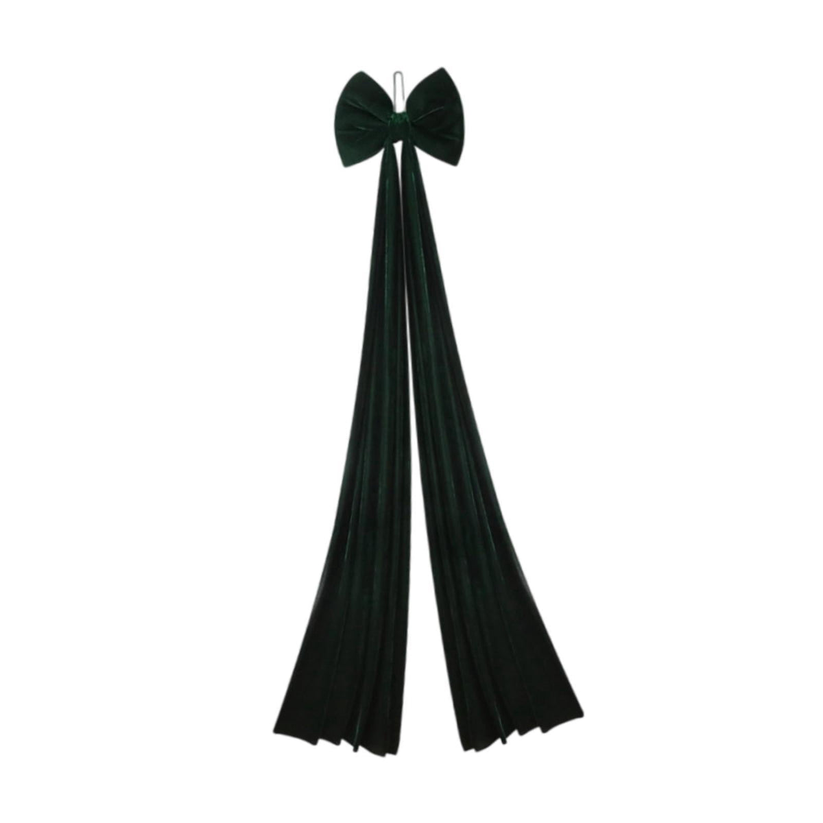 LeeQinersw Large Christmas Bow Christmas Tree Topper Bow Front Door Party Farmhouse Holiday Green