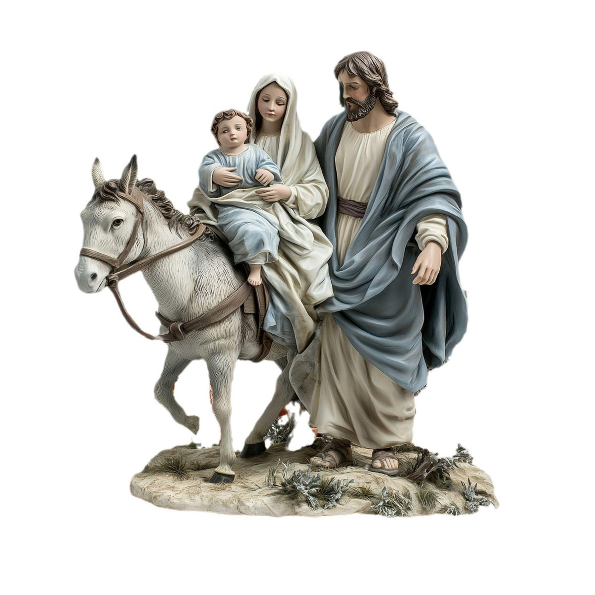 yotijay Holy Family Nativity Scene Christmas Decoration Ornament Stakes Outside Backyard