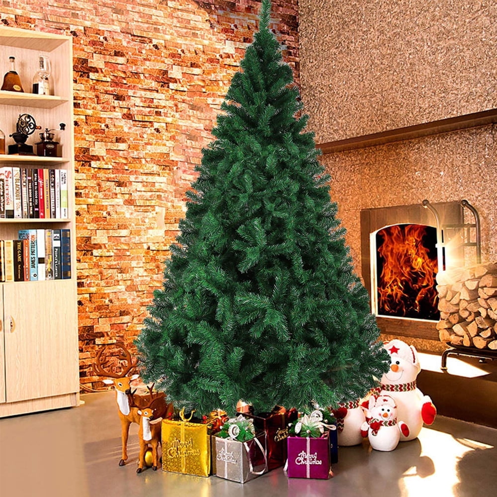 Ktaxon 5.5ft Artificial Full Christmas Tree with 850 Tips, Holiday Xmas Tree for Home Party Decoration, Includes Stand