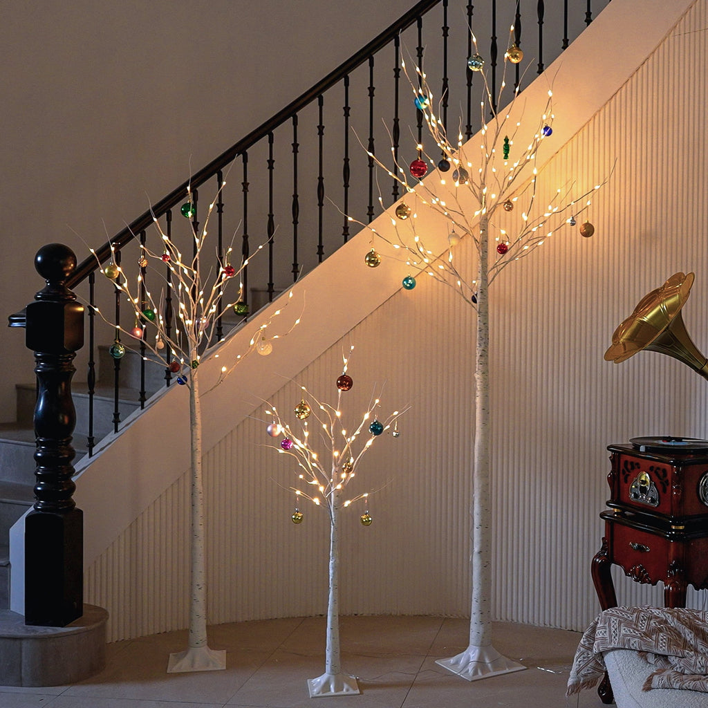 VIVATREES 12FT Pre-Lit Artificial Christmas Tree, 8165 Branch Tips 850 LED Lights, 10 Lighting Modes, PE+PVC Foliage, Foot Pedal Control Xmas Tree for Home, Office Decor