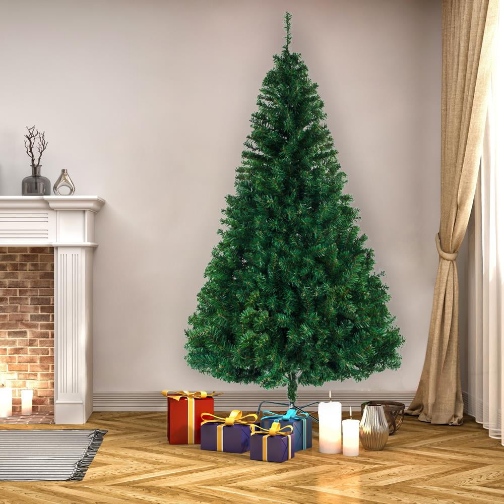 Ktaxon 5.5ft Artificial Full Christmas Tree with 850 Tips, Holiday Xmas Tree for Home Party Decoration, Includes Stand