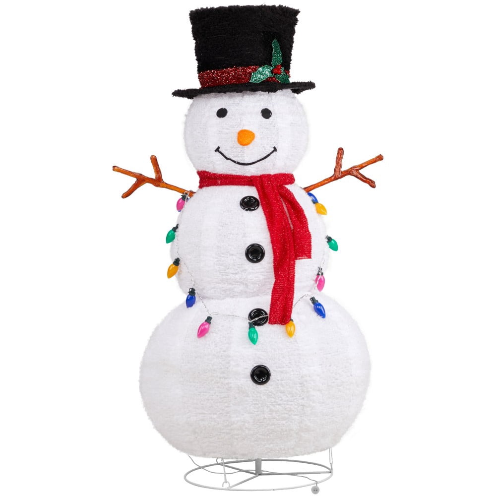 JOY Letter Sign Decoration - Lighted Home Scene Yard Sign Decor with Warm White Light - Indoor Outdoor Christmas Display for Lawn Garden - 47.2in Tall