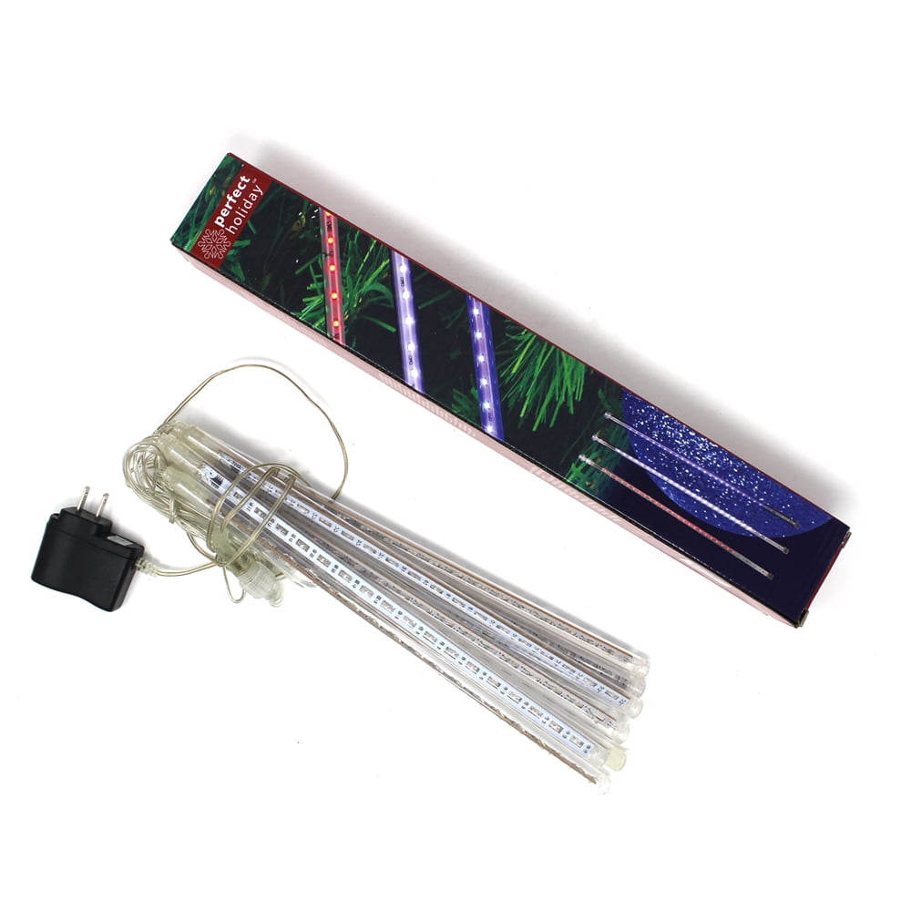 Perfect Holiday LED Meteor Shower Snowfall Lights 30cm - Multicolor