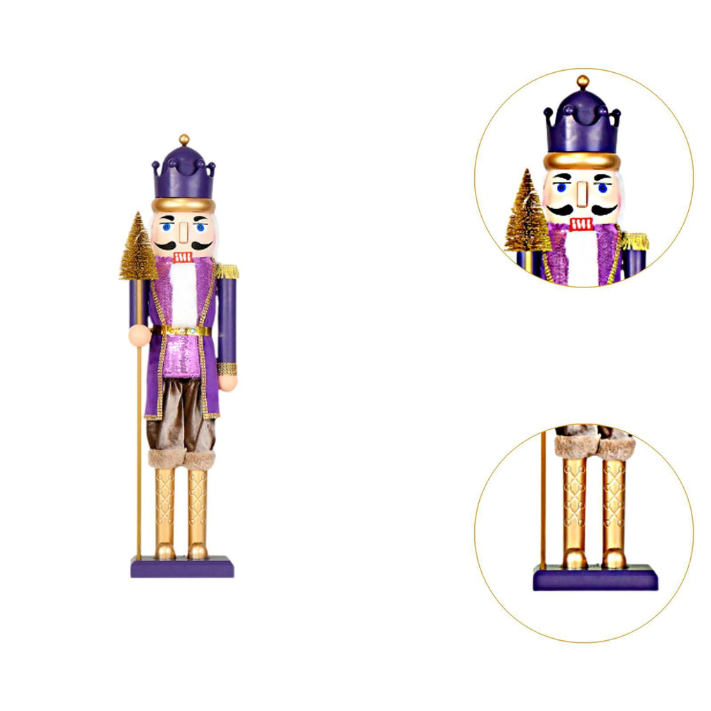 LeeQinersw Christmas Nutcracker Soldier Table Centerpiece Classroom Home Collectible Mantel 60cm