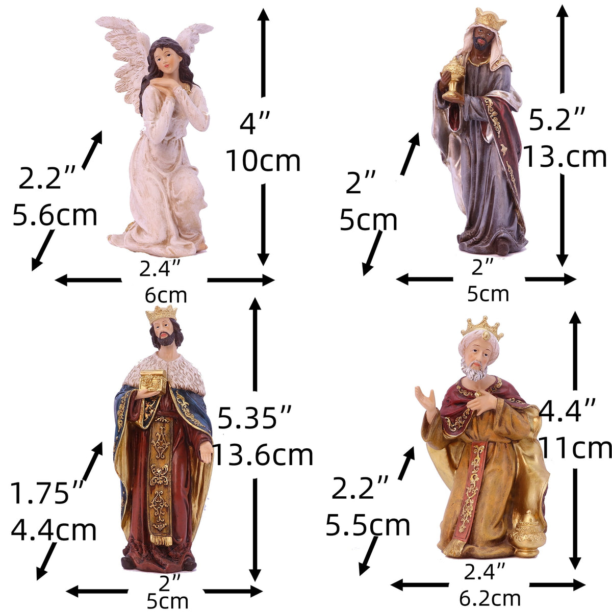 Nativity Set Nativity Scene Holidays Decoration Christmas Stable Birthday Gift 11 Piece 12''