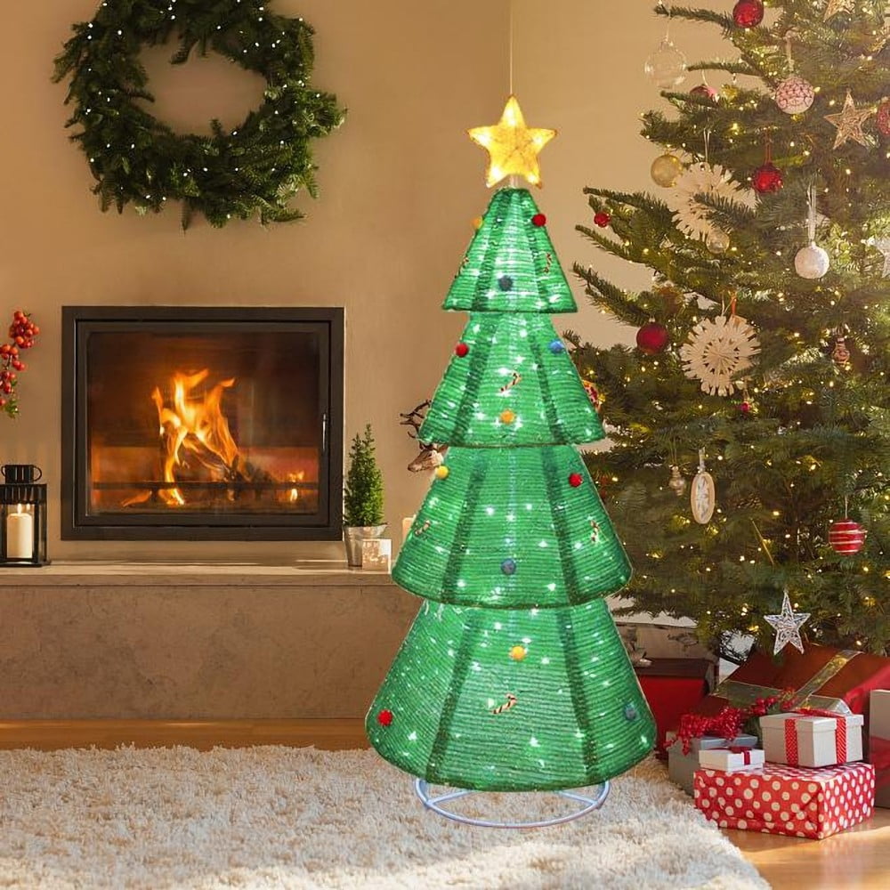 JOY Letter Sign Decoration - Lighted Home Scene Yard Sign Decor with Warm White Light - Indoor Outdoor Christmas Display for Lawn Garden - 47.2in Tall